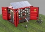 Box-Cube-Gym 4 aperturas (390 x 230 x 250 alto Cm.)
