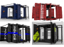 Box-Cube-Gym 4 aperturas (250 x 190 x 220 Cm.)