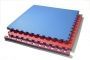 Suelo tatami  puzzle 3 cm (azul / rojo)